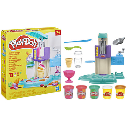 Play-Doh Multicoloured ice cream parlour Nerdscape