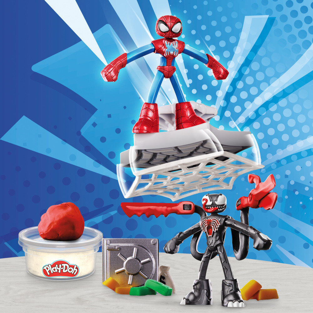 Play-Doh Spider-Man e Venom - Figura da Collezione - Nerdscape Nerdscape