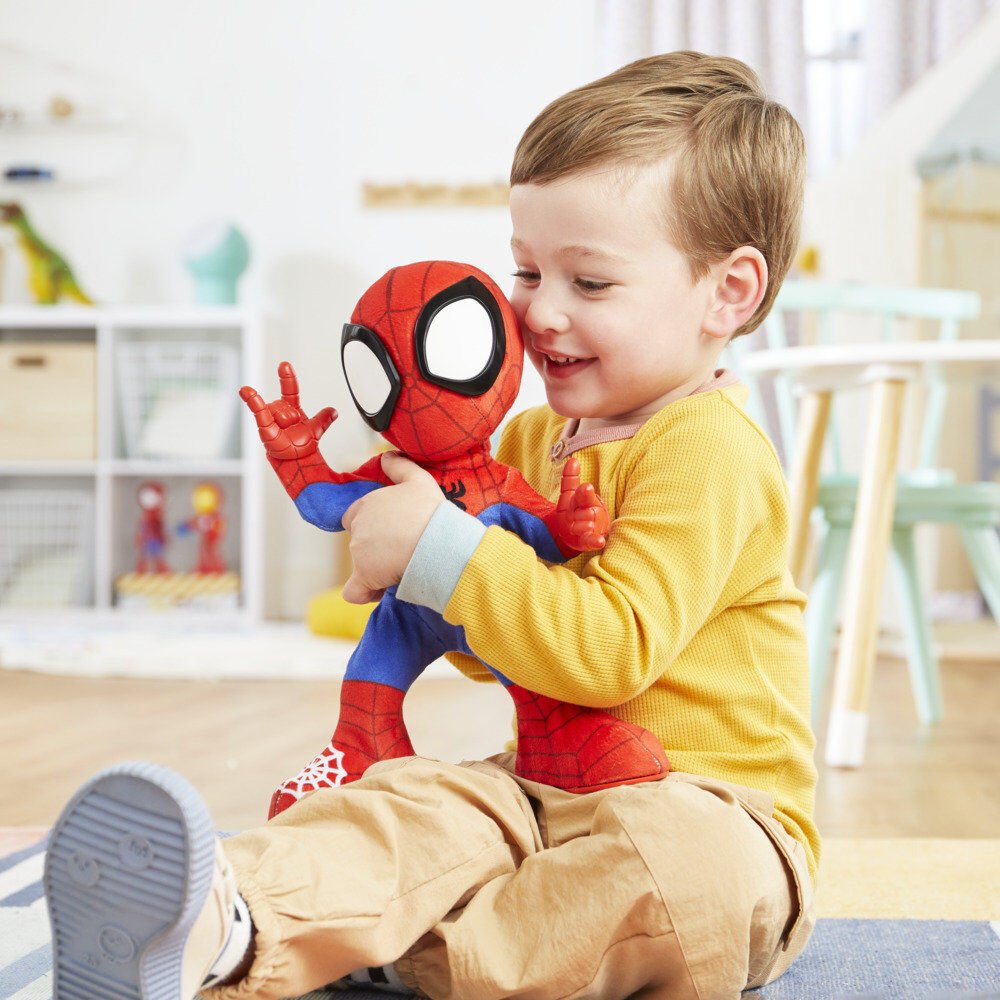 Marvel Spidey and His Amazing Friends Spidey Dances and Crawls plush doll - Nerdscape