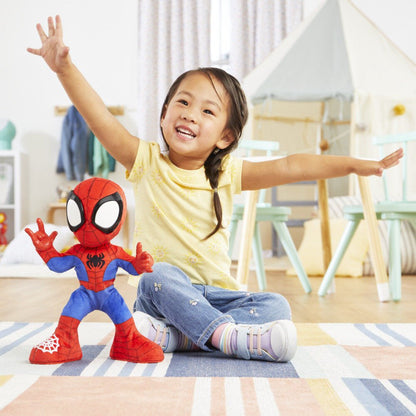 Marvel Spidey and His Amazing Friends Spidey Dances and Crawls plush doll - Nerdscape