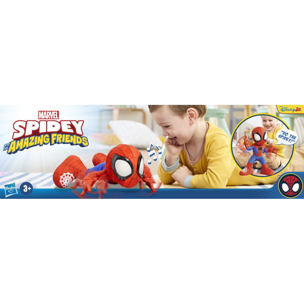 Marvel Spidey and His Amazing Friends Spidey Dances and Crawls plush doll - Nerdscape