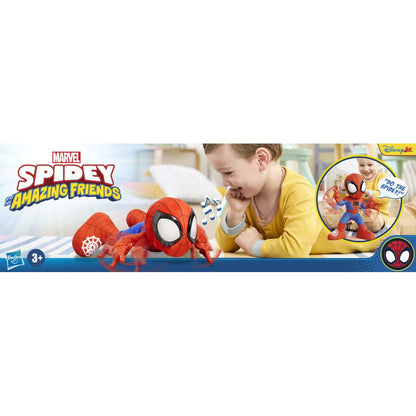Marvel Spidey and His Amazing Friends Spidey Dances and Crawls plush doll - Nerdscape