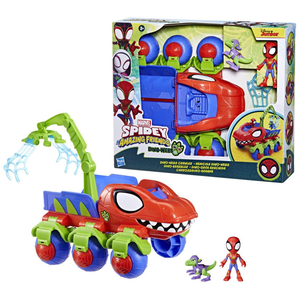 Marvel Spidey and His Amazing Friends Dino - grua arachnid - Nerdscape