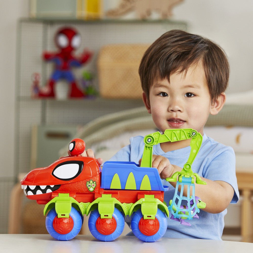 Marvel Spidey and His Amazing Friends Dino - grua arachnid - Nerdscape