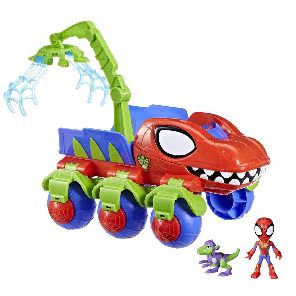 Marvel Spidey and His Amazing Friends Dino-Grua Arachnid - Figura da Collezione - Nerdscape Nerdscape
