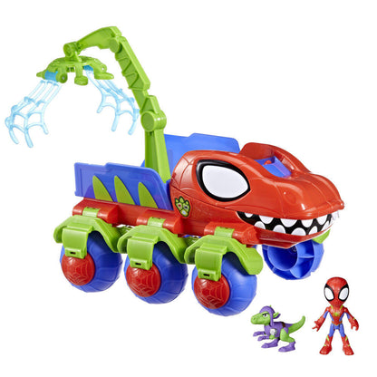 Marvel Spidey and His Amazing Friends Dino-Grua Arachnid - Figura da Collezione - Nerdscape Nerdscape