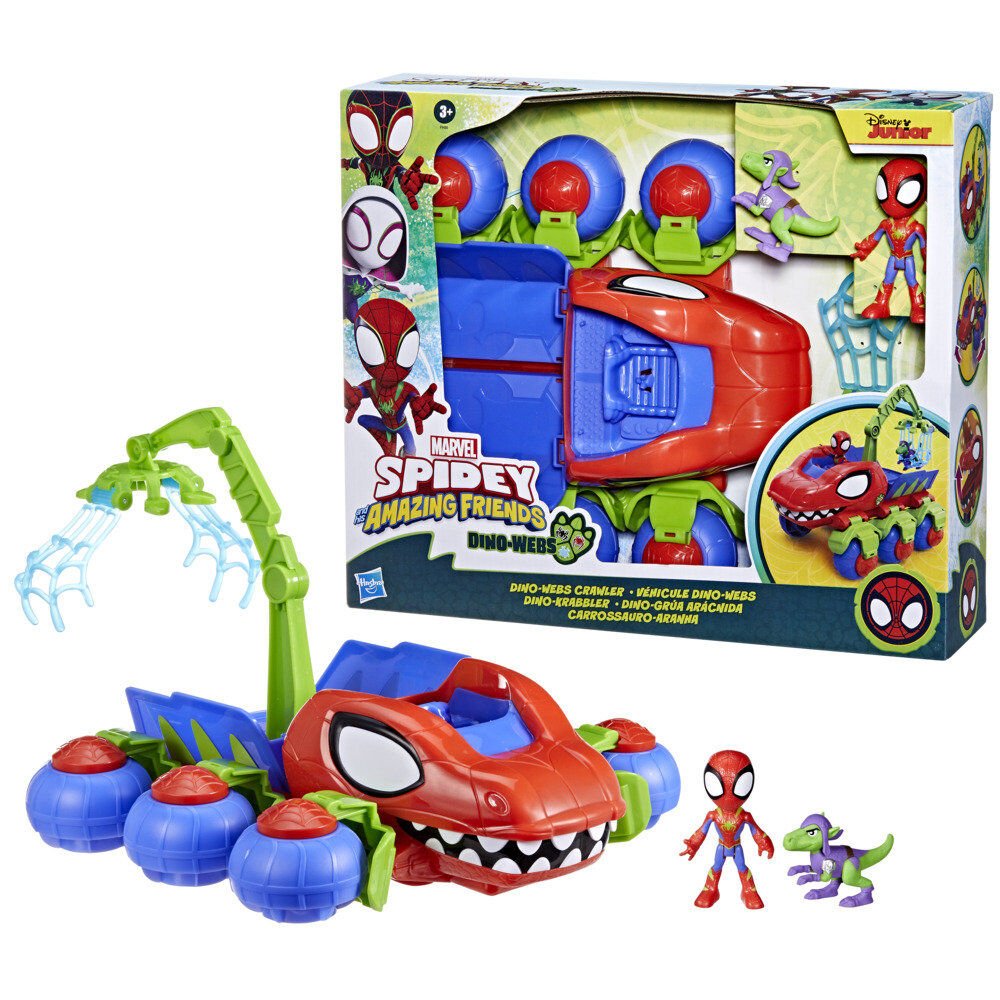 Marvel Spidey and His Amazing Friends Dino - grua arachnid - Nerdscape