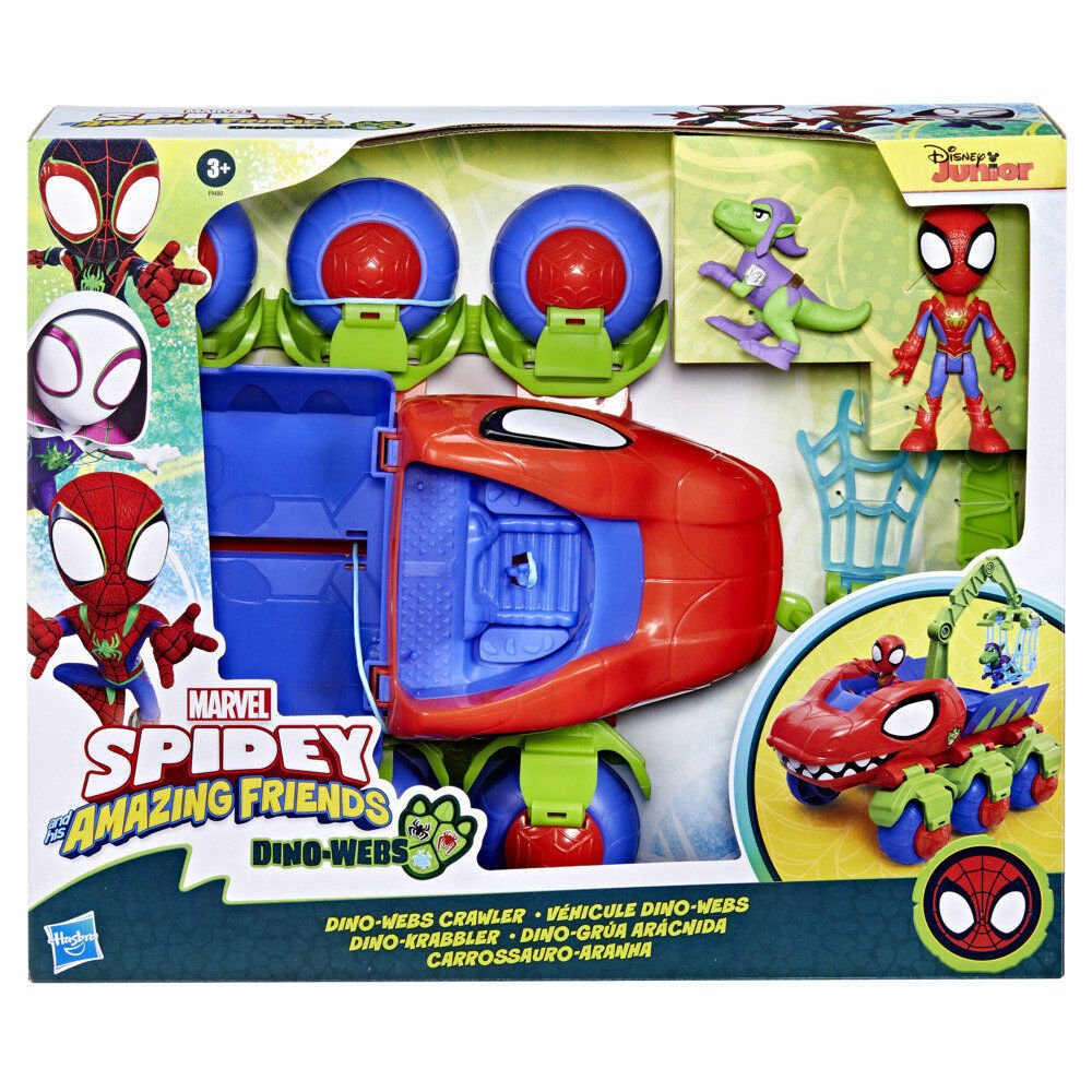 Marvel Spidey and His Amazing Friends Dino - grua arachnid - Nerdscape