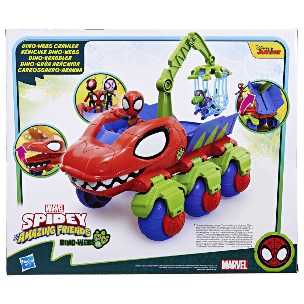 Marvel Spidey and His Amazing Friends Dino - grua arachnid - Nerdscape
