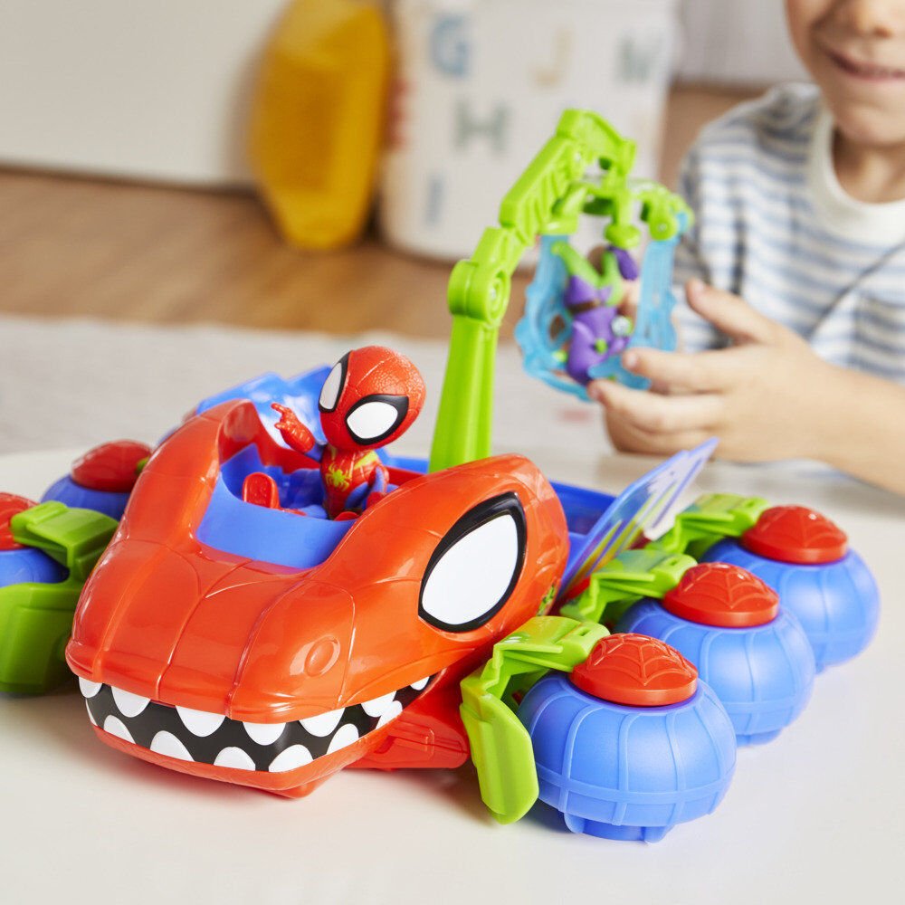 Marvel Spidey and His Amazing Friends Dino - grua arachnid - Nerdscape
