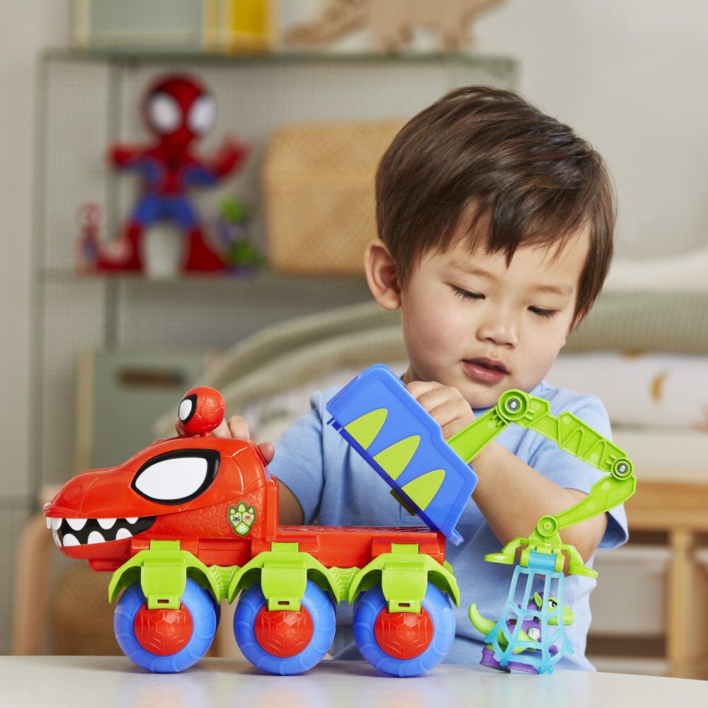 Marvel Spidey and His Amazing Friends Dino - grua arachnid - Nerdscape