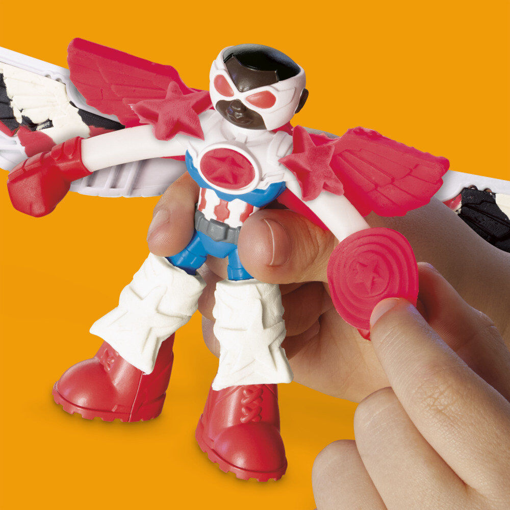 Play-Doh Marvel Captain America Motor mower Nerdscape