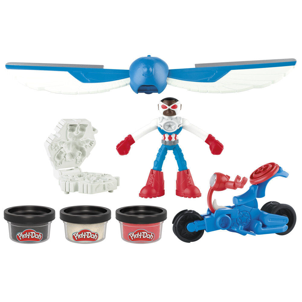 Play-Doh Marvel Captain America Motor mower Nerdscape