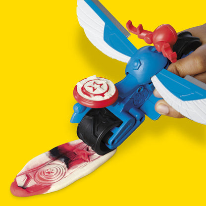 Play-Doh Marvel Captain America Motor mower Nerdscape