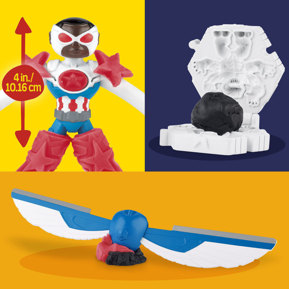 Play-Doh Marvel Captain America Motor mower Nerdscape