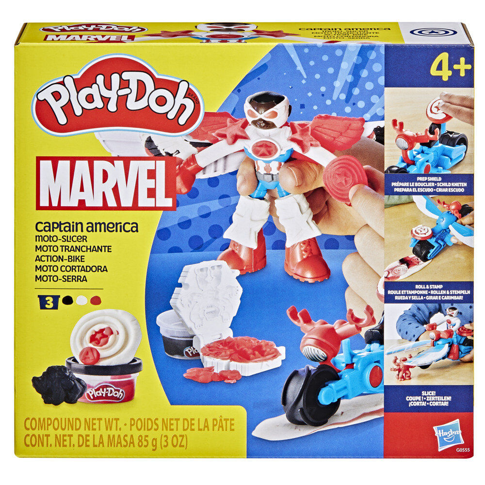 Play-Doh Marvel Captain America Motor mower Nerdscape