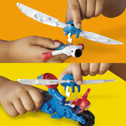 Play-Doh Marvel Captain America Motor mower Nerdscape