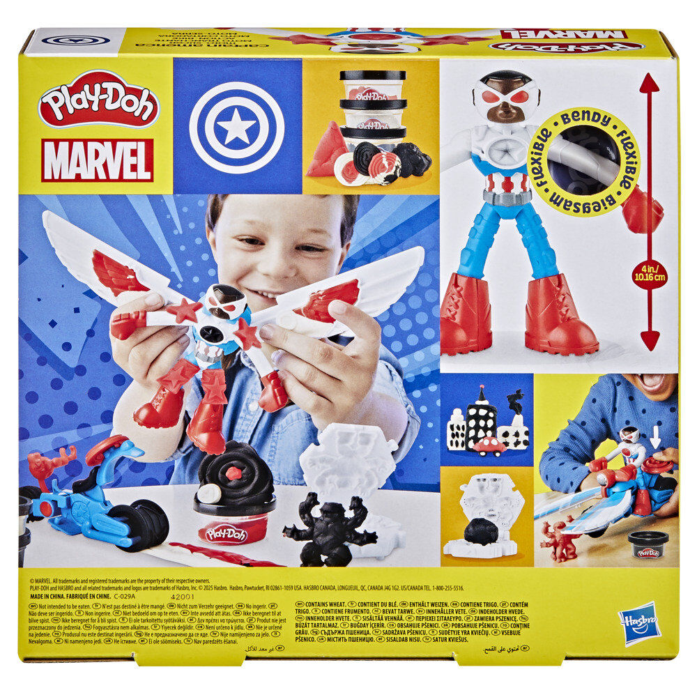 Play-Doh Marvel Captain America Motor mower Nerdscape