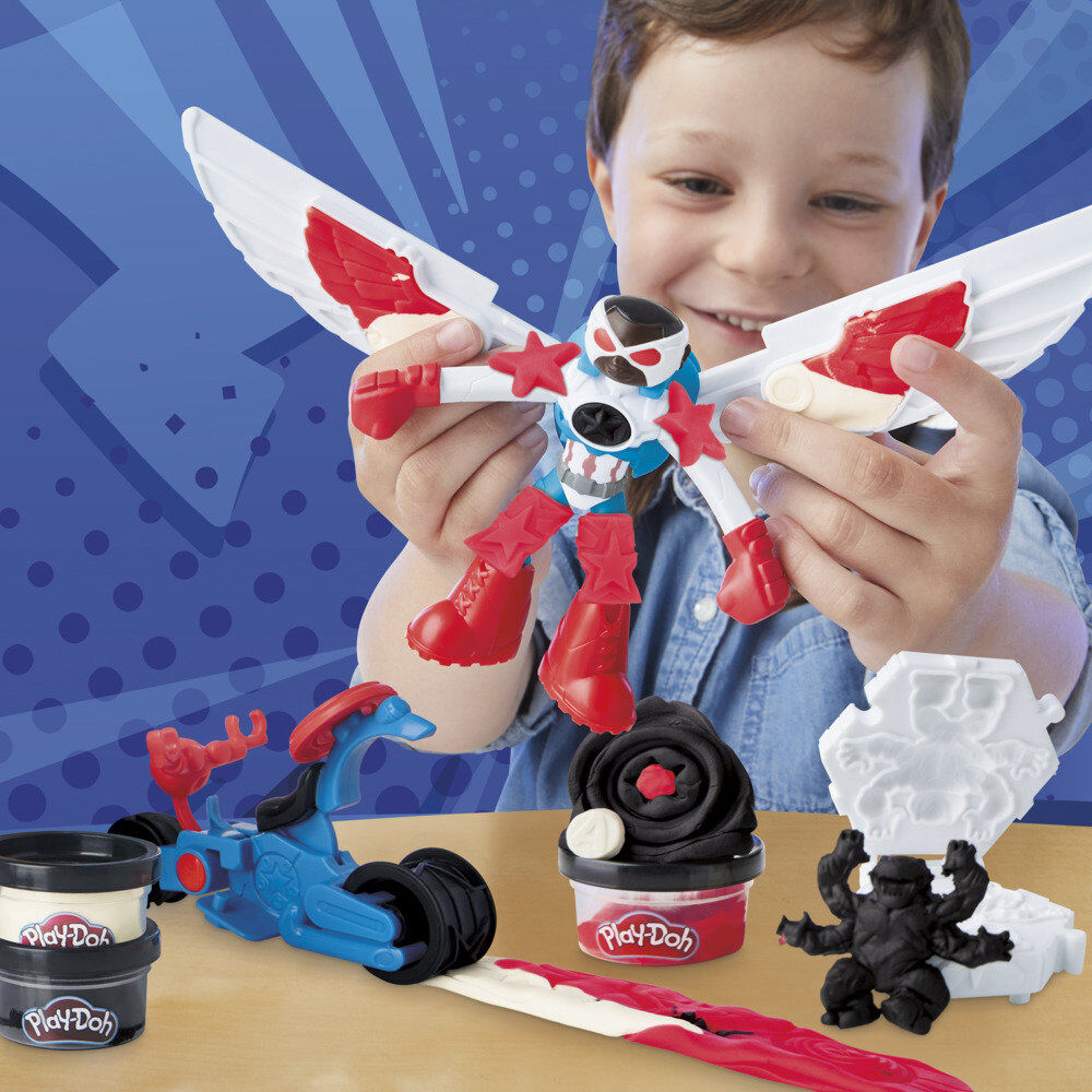 Play-Doh Marvel Captain America Motor mower Nerdscape