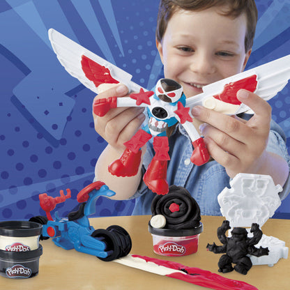 Play-Doh Marvel Captain America Motor mower Nerdscape