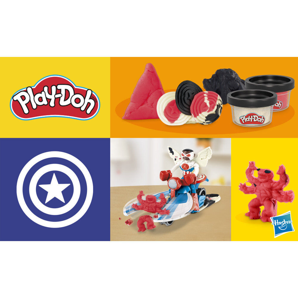 Play-Doh Marvel Captain America Motor mower Nerdscape