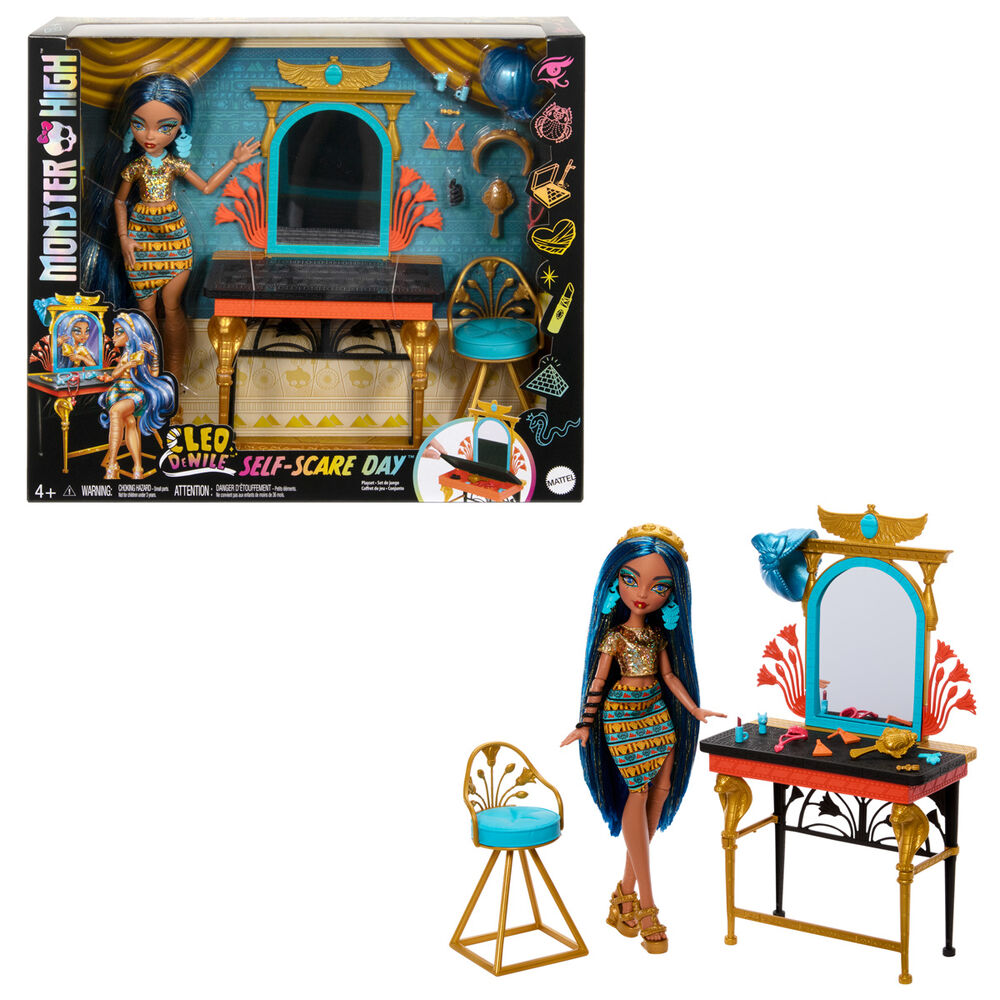 Monster High Cleo de Nile with dressing table doll Nerdscape