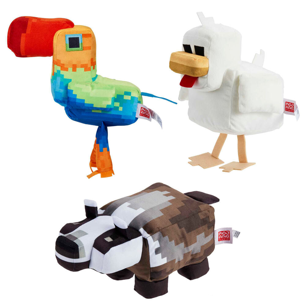 Minecraft assorted plush toy 20cm Nerdscape