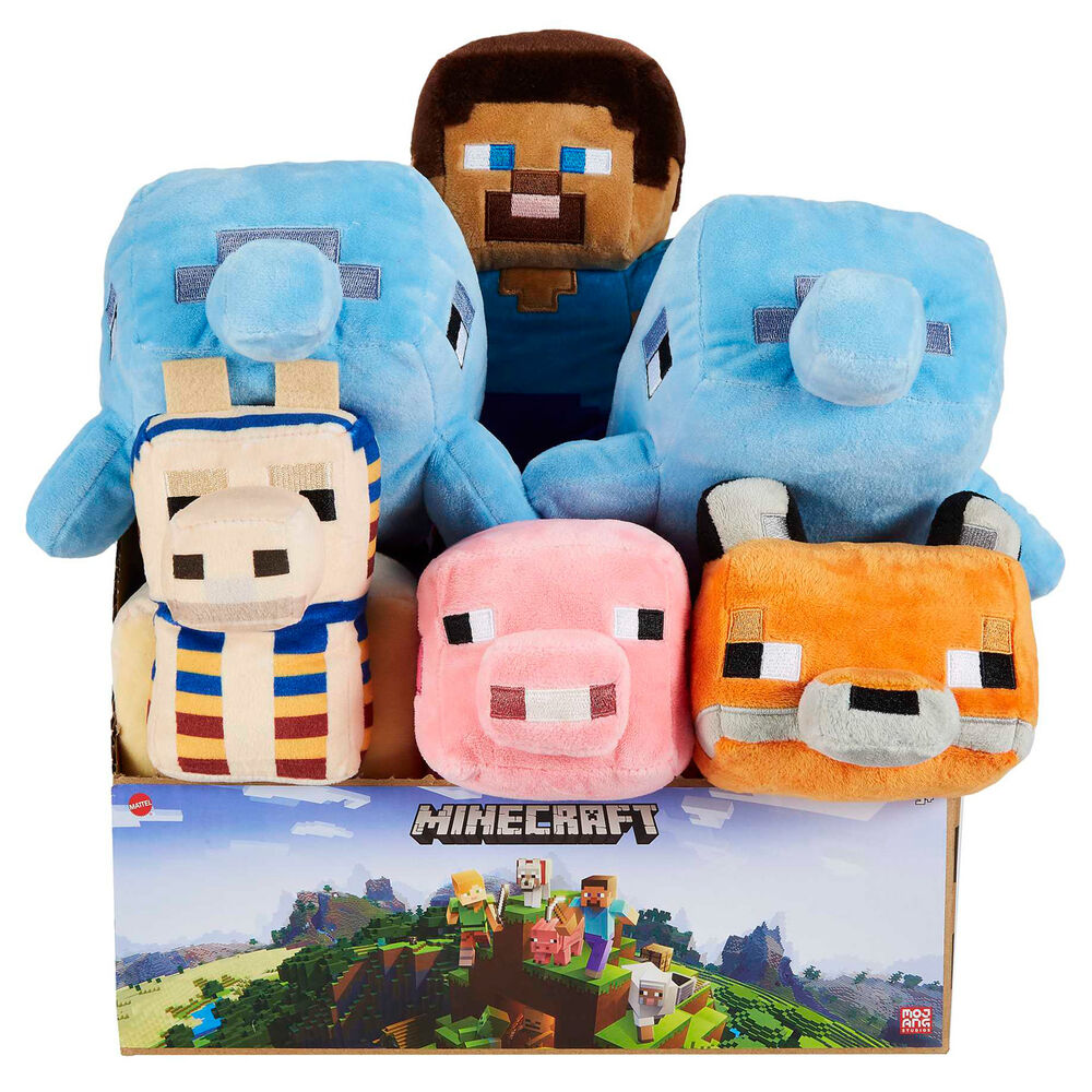 Minecraft assorted plush toy 20cm Nerdscape