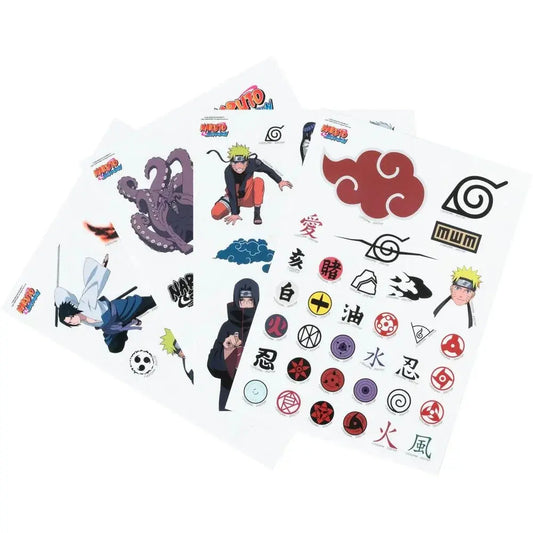Naruto Shippuden reusable sticker set Nerdscape