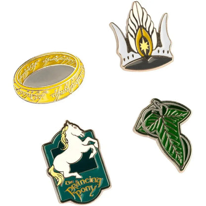 The Lord Of The Rings 4 pin set Nerdscape