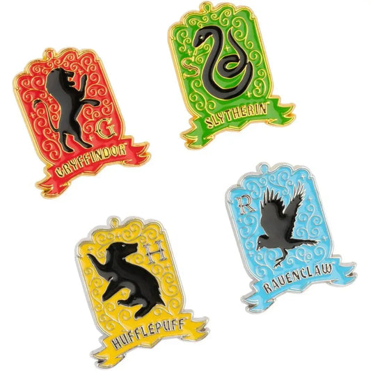 Harry Potter Hogwarts 4 pin set Nerdscape