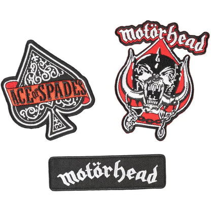 Motorhead Set Patch 3 Pezzi Nerdscape – Toppa, Incolla o Cucila e Sfoggia il Tuo Stile! Nerdscape