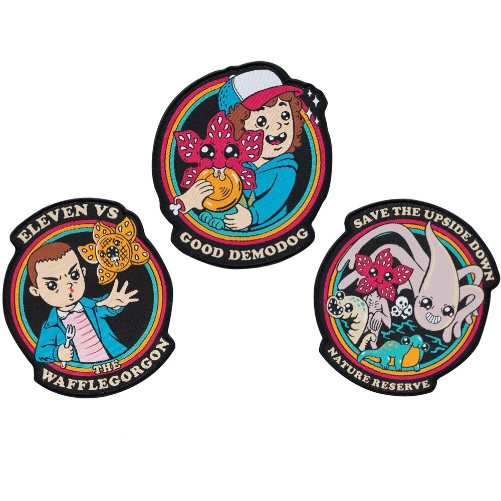 Funko Pop! Stranger Things 3 Set Patch - 3 Toppe da Collezione Nerdscape Nerdscape