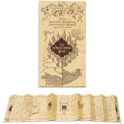 Harry Potter Mappa del Malandrino Replica 1:1 su Carta Speciale - Figura da Collezione Nerdscape Nerdscape