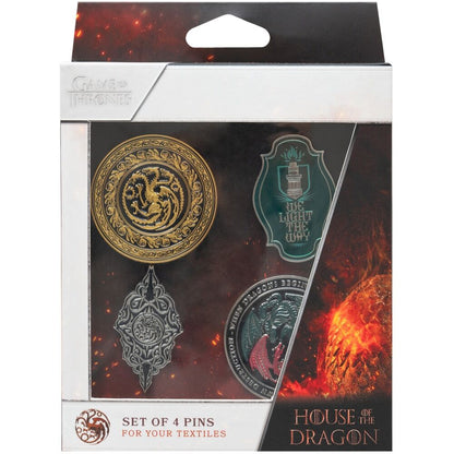 Funko Pop! House of the Dragon - Set 4 Spille da Collezione Nerdscape 2,5x4cm Nerdscape