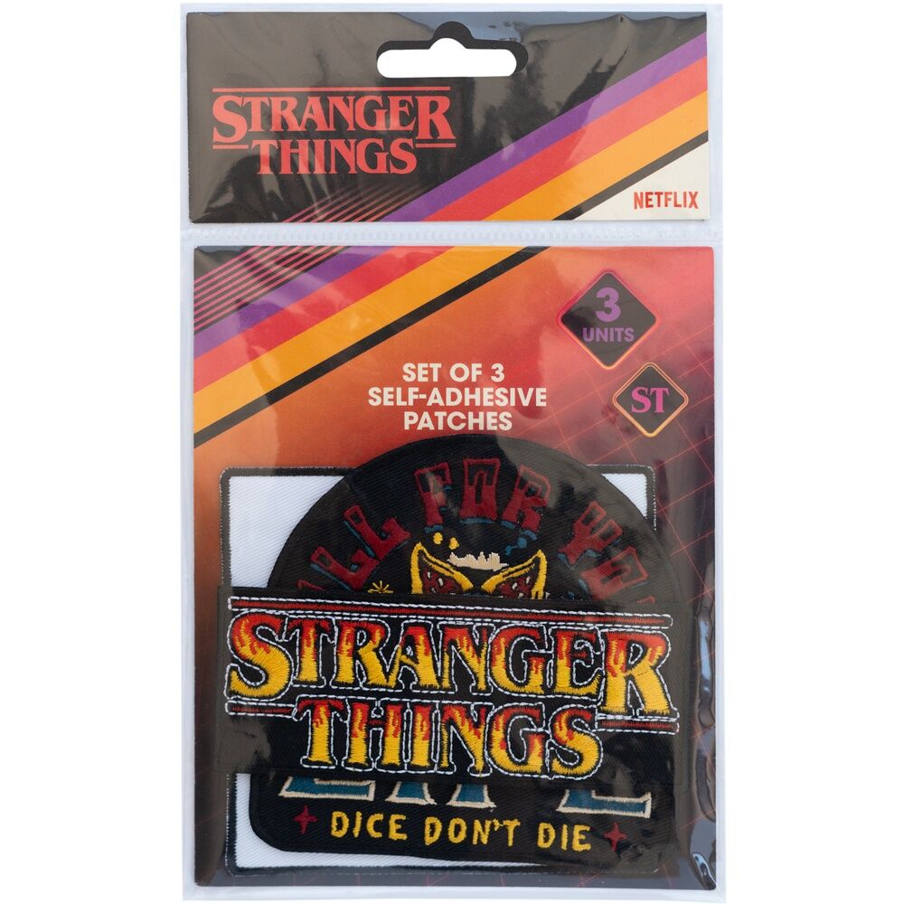 Funko Pop! Stranger Things 3 Set Patch - 3 Toppe da Collezione Nerdscape Nerdscape