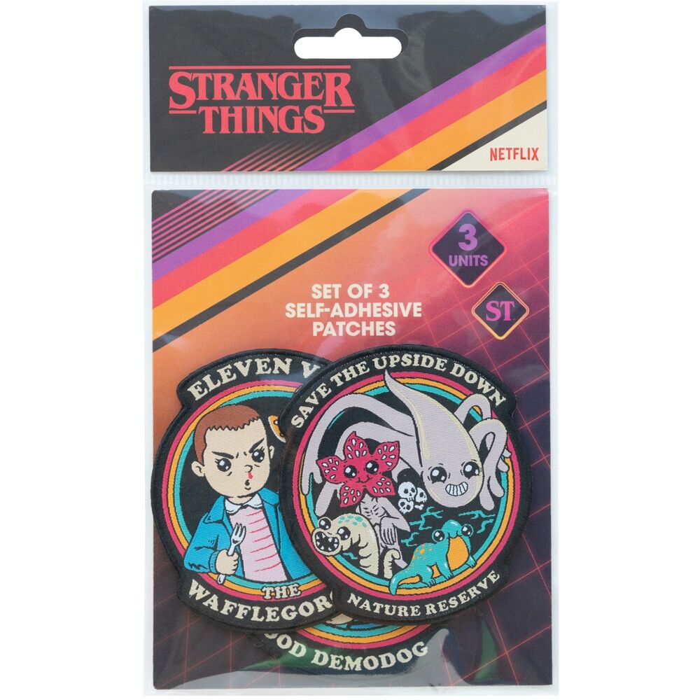 Funko Pop! Stranger Things 3 Set Patch - 3 Toppe da Collezione Nerdscape Nerdscape