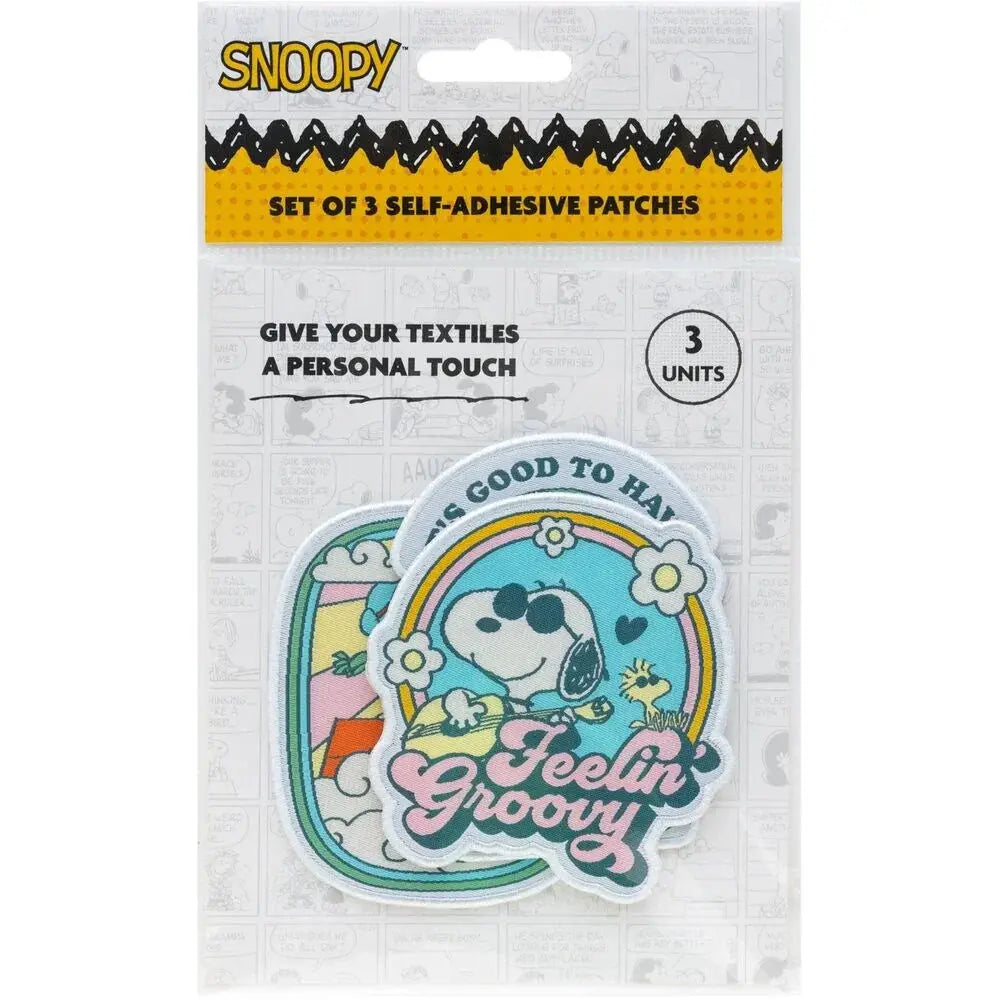 Snoopy 3 set patch Nerdscape
