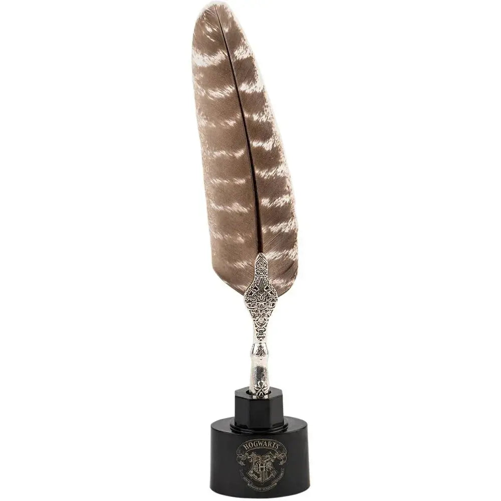 Harry Potter Penna Piuma con Carte Papiro e Supporto Inkwell - Figura da Collezione Nerdscape Nerdscape