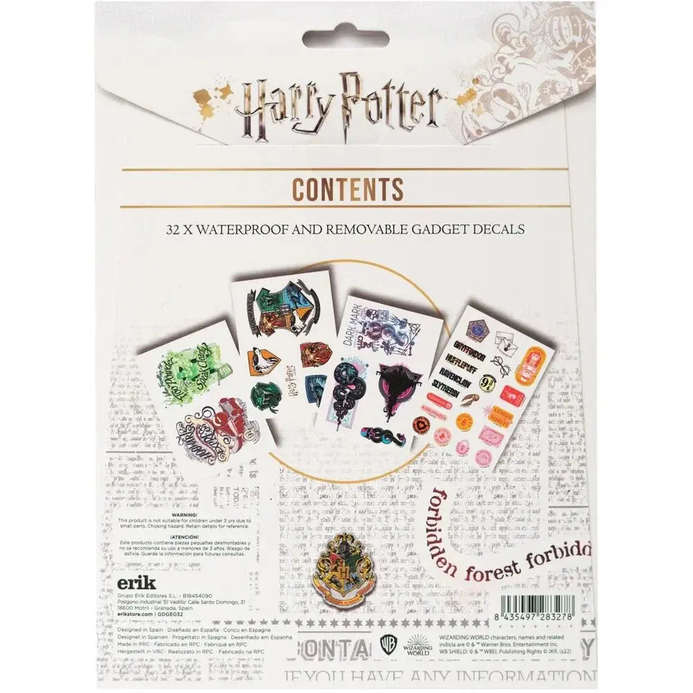 Harry Potter reusable sticker set Nerdscape
