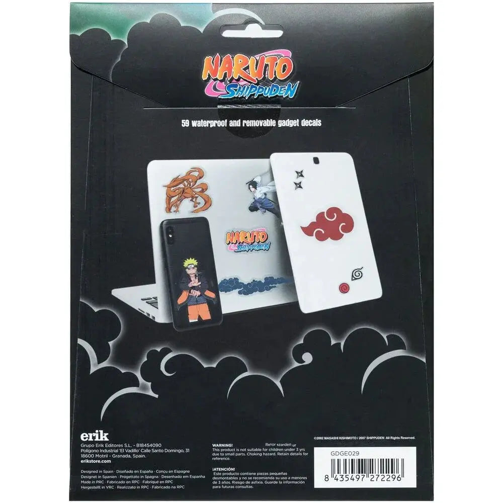 Naruto Shippuden reusable sticker set Nerdscape