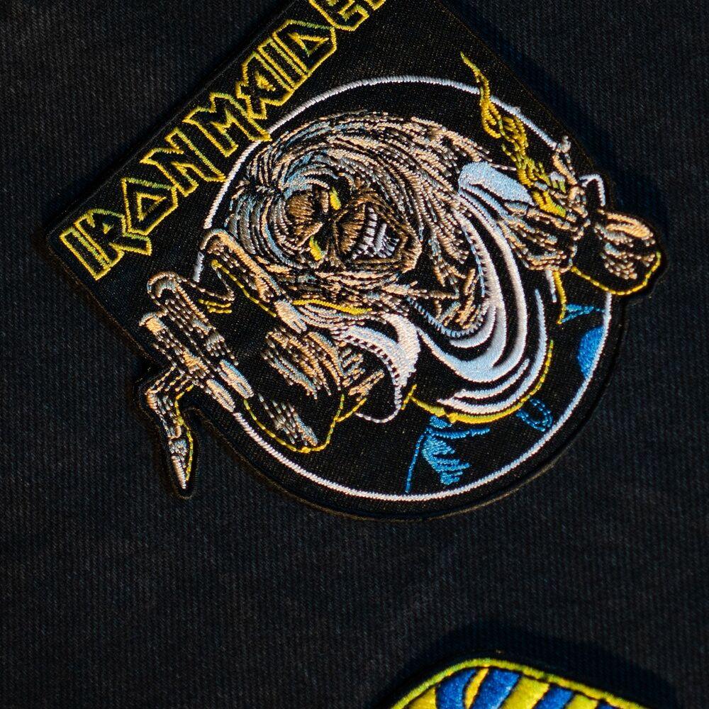 Iron Maiden Set 3 Patch Ufficiali Nerdscape – Personalizza il Tuo Stile Rock Nerdscape