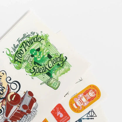 Harry Potter reusable sticker set Nerdscape
