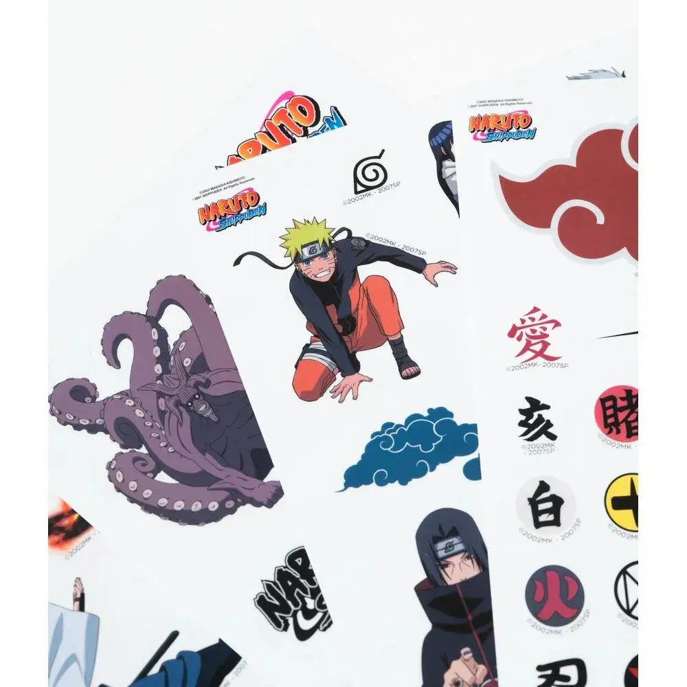 Naruto Shippuden reusable sticker set Nerdscape