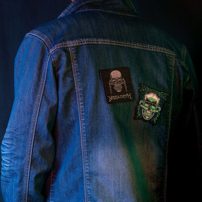 Megadeth Set 3 Patch Nerdscape – Toppa in Poliestere da Cucire o Incollare Nerdscape