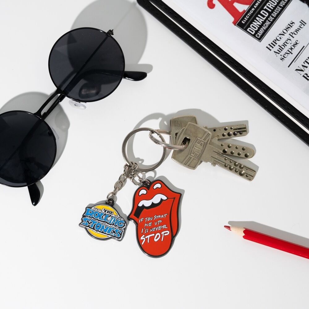 The Rolling Stones keychain Nerdscape