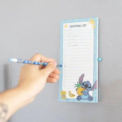 Nerdscape Notepad Magnetico Stitch Disney – Figura da Collezione con 65 Fogli e Magneti Integrati Nerdscape
