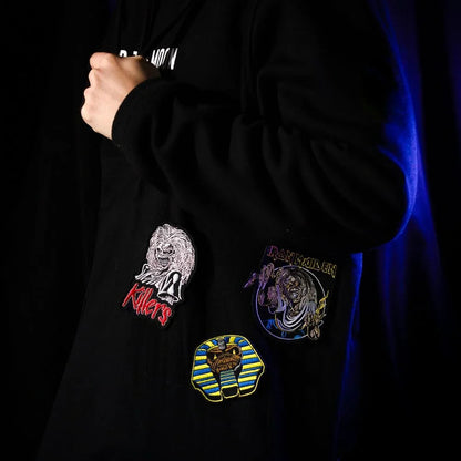 Iron Maiden Set 3 Patch Ufficiali Nerdscape – Personalizza il Tuo Stile Rock Nerdscape