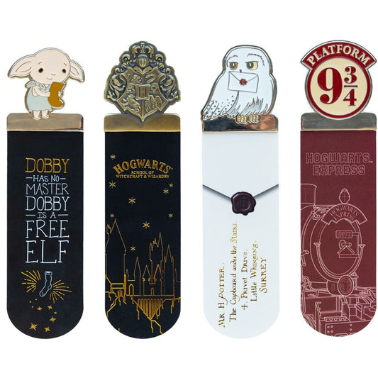 Harry Potter 4 bookmarks set