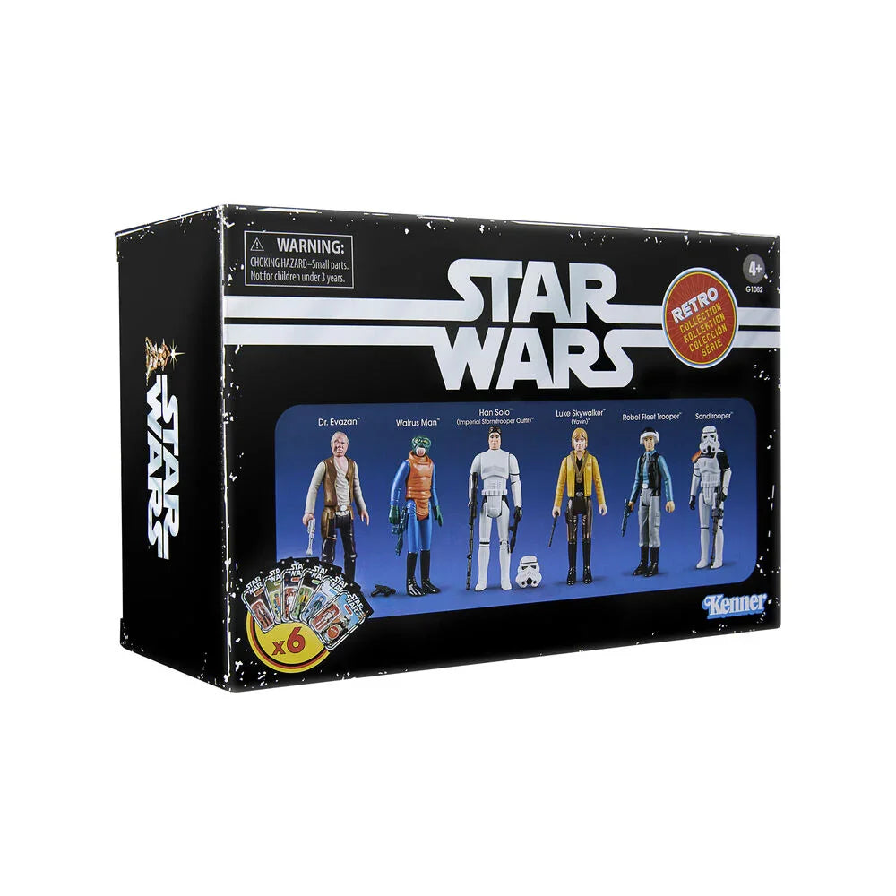 Funko Pop! Dr. Evazan e Walrus Man, Han Solo Stormtrooper, Luke Skywalker Yavin, Rebel Fleet Trooper, Sandtrooper - Figura da Collezione - Nerdscape Nerdscape